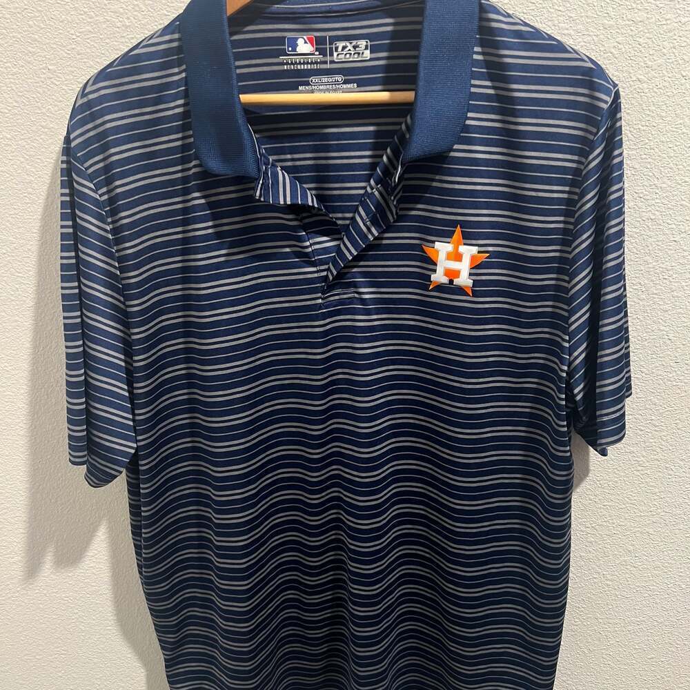 Houston Astros Nike World Series 2022 Dri-Fit Authentic Polo Shirt